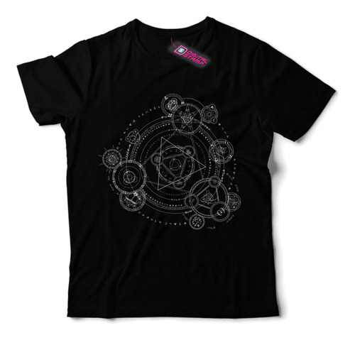 Remera Circulo Magico Alquimia  Ca39 Dtg Premium