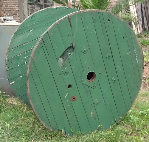 Bobina Carrete Mesa Madera Diametro 160 (Usado)