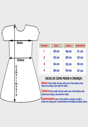 Imagem 4 de 4 de Vestido De Bolinhas Poá Infantil Tam: 1 Ao 4 Promoção