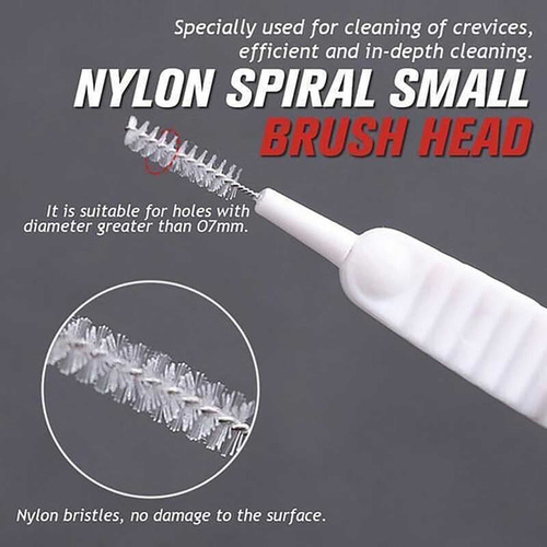 X Home Clearing Gaps Hole Brush Shower Head Cleaner Tool Mul
