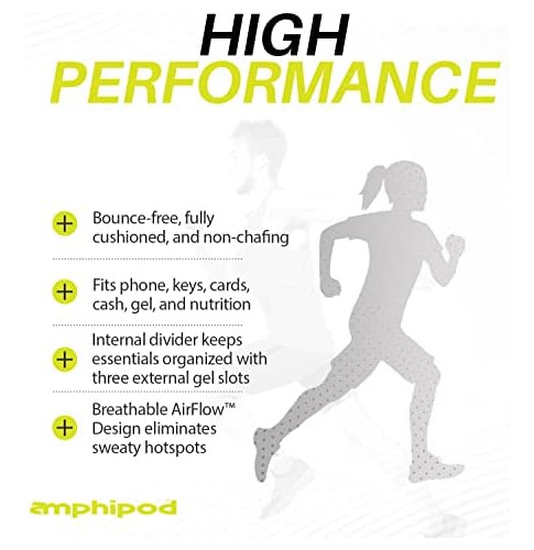 AmphiPod Airflow Trail Pack, Negro, Talla Única