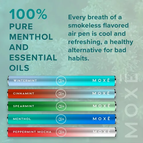 Inhalador De Aire Menta Natural Soporte Refrescante Duradero