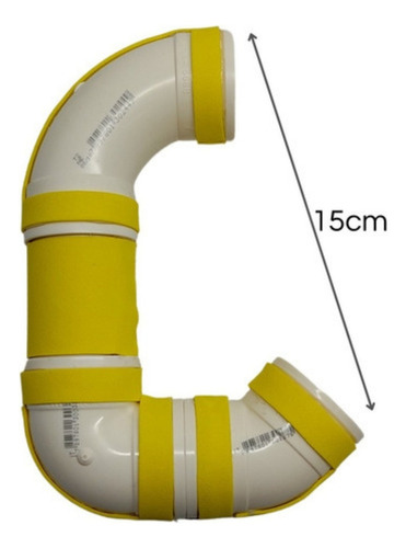 Sussurrofone Whisper Phone Pvc Padrão Top 15cm Cor Amarelo