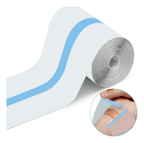 Vendaje Adhesivo Elástico Transparente, Resistente Al Agua,