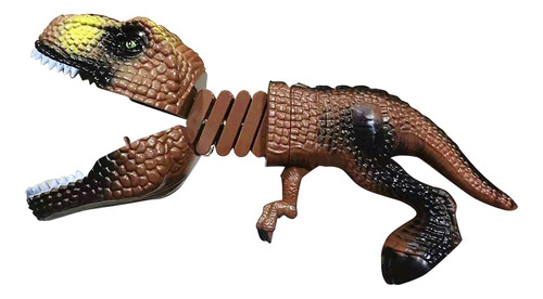 Hand Grabber Dinosaur Toy Grabber Claw Game, Figuras Marrón