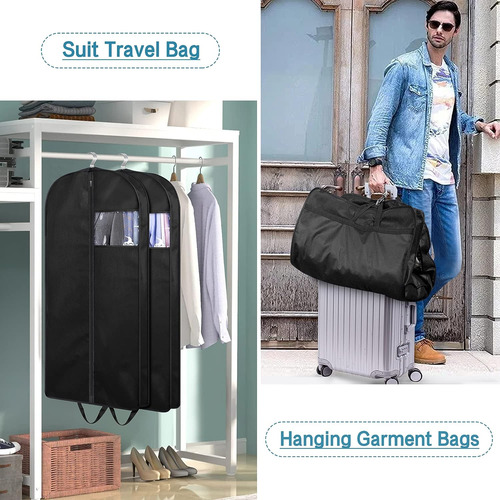 Bolsas Para Trajes Kimbora, 43 , Chaquetas, Camisas, Pack X3