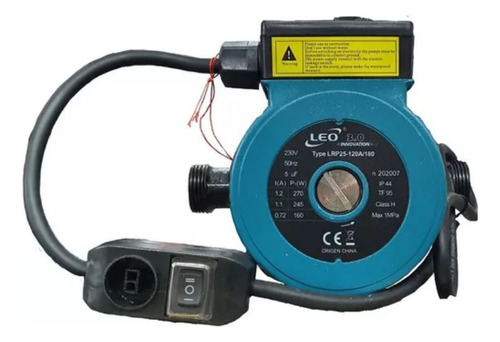 Bomba De Recirculación, Presurizadora De 1x1 PuLG 110v Leo