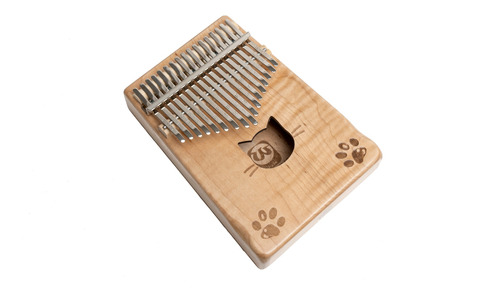 Kalimba Walter Profesional Madera Maple 17 Notas Acero Cuota