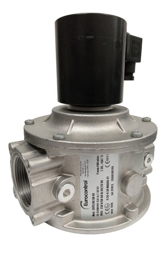 Válvula Solenoide P/ Gas Apertura Rápida 1 1/2 Evpc/nc Dn40