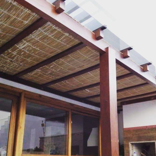 Esteira Palha 10mts 2und. Decoração Pergolado Tapete