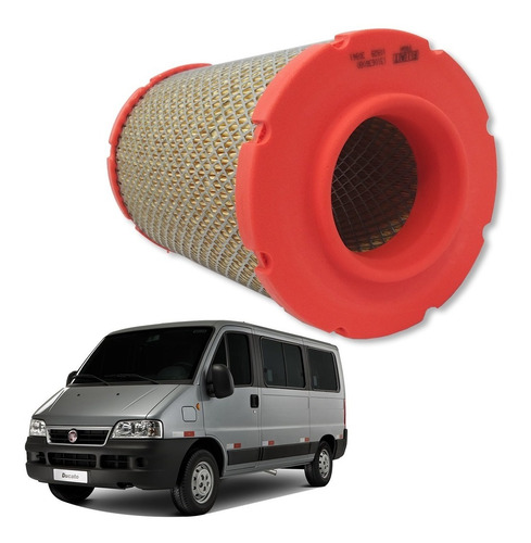 Filtro Ar Motor Fiat Ducato 2.8 Jtd 2013 Novo Original