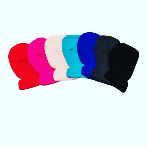 Gorro Pasamontañas De Lana Para Niños - Variedad Colores