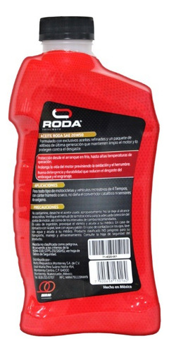Aceite Premium 4t 20w-50 Api Sljaso Ma2 1l C/12 Roda +regalo