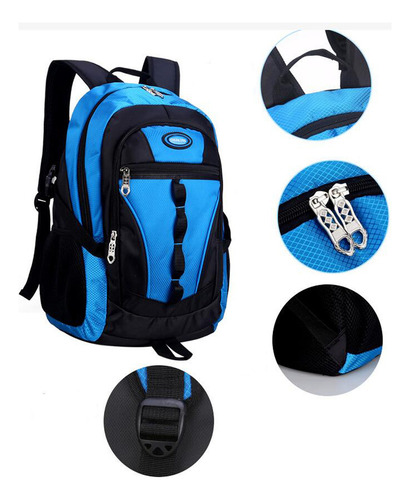 Mochila Unisex For Viajes Y Deportes Al Aire Libre, Senderi