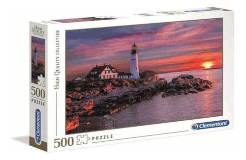 Puzzle 500 Piezas - Portland Head Light - Clementoni - Dg