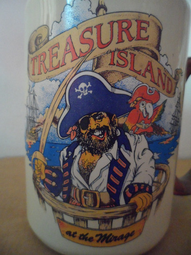 Tarro Pirate Treasure Island Isla Del Tesoro Pirata Loro