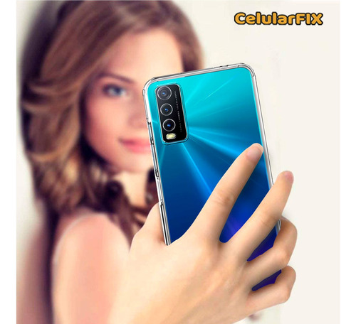 Funda Transparente P/ Vivo Y20, Acrigel Space C/ Cristal