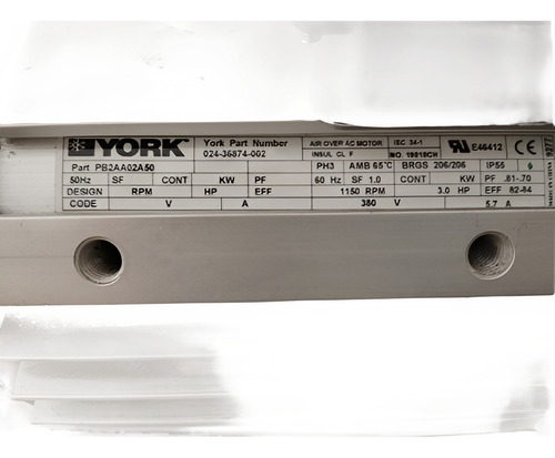 Modelo 024 36874 003 Motor York Para Aire Acondicionado