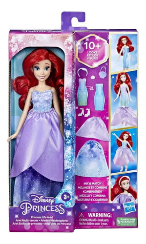 Ariel - Estilos De Princesa - Disney Princesas - F4624 - Has