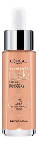 Loreal  Serum True Match Nude Con Color Ácido Hialurónico 