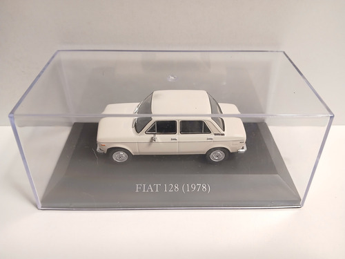 Autos Inolvidables Argentinos Salvat 1.43 + Tapa De Acrílico Fiat 128