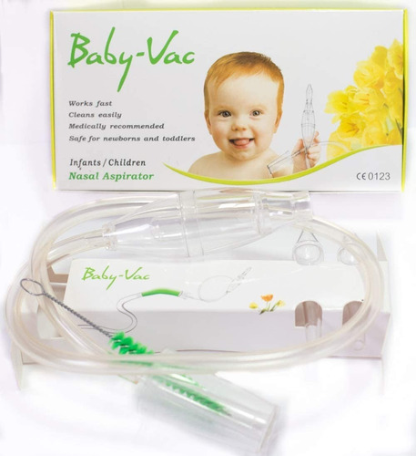 Aspirador Nasal Para Bebés Baby-vac The Snotsucker Safe Hyg