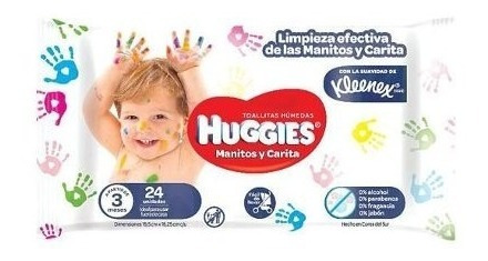 Huggies Toallitas Manitos Y Carita 24 - Bebés Y Niños