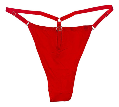 Pack 3 Sexy Colaless Con Ojal Y Abertura Adelante Ajustable