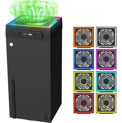 Base Ventilador Enfriamiento Con Rgb Led For Xbox Series X