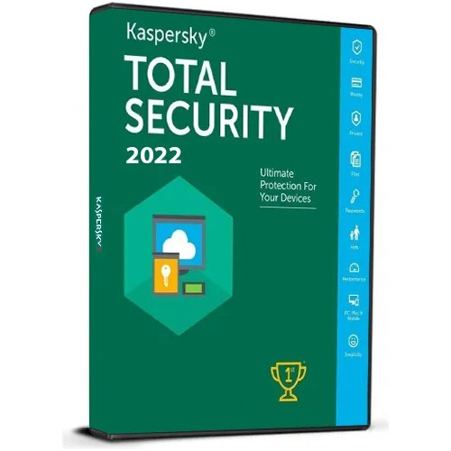 Kaspersky Total Security 2022 ( 1 Año / 1 Pc )