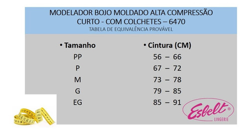 Imagem 5 de 6 de Macaquinho Modelador Redutor Cinta Liga Corset Esbelt 6470