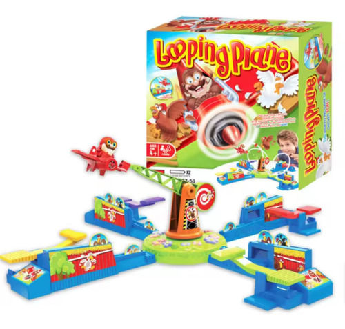 Juego De Mesa Aeroplanos Robo De Pollos Batalla Estrategia