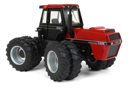 Miniatura 1/32 Trator 4wd Rodas Duplas Ertl Case Ih Vermelho