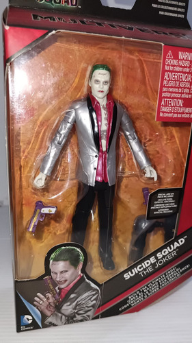 Mattel Dc Multiverse The Joker Suicide Squad Plateado (Usado)