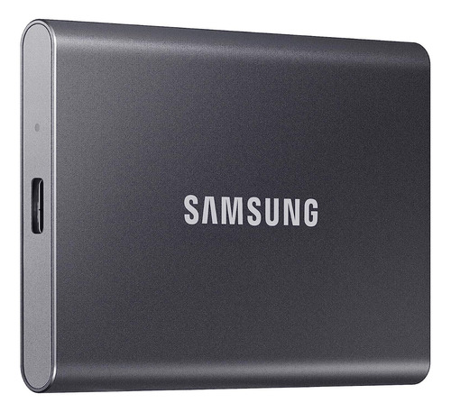 Disco Ssd Samsung 2tb T7 Grey Externo Portatil Usb-c