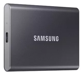 Disco Ssd Samsung 2tb T7 Grey Externo Portatil Usb-c