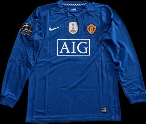 Jersey Manchester United 2008 Campeón Mundial De Clubes 