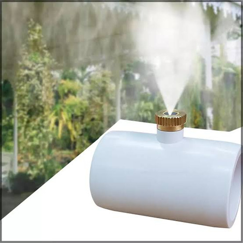 Sistema Brisa Aspersor Para Refrescar Cople Pvc 10 Pzas.