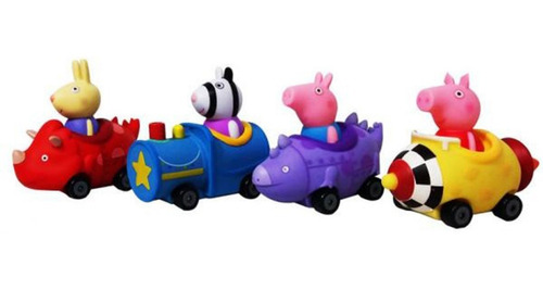 Peppa Pig Autos Vehiculos Coleccionables Varios Personajes