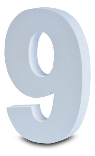 Número Residencial Alto Relevo 3d Pvc Expandido 20 Cm