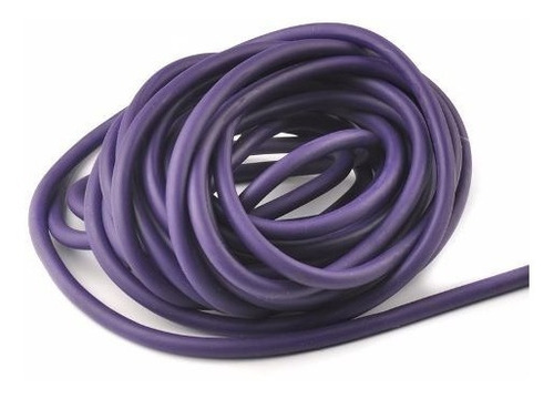 Tubos Elasticos Por Metro Bandas  6mm X 10 Mm Morado 4 Resis