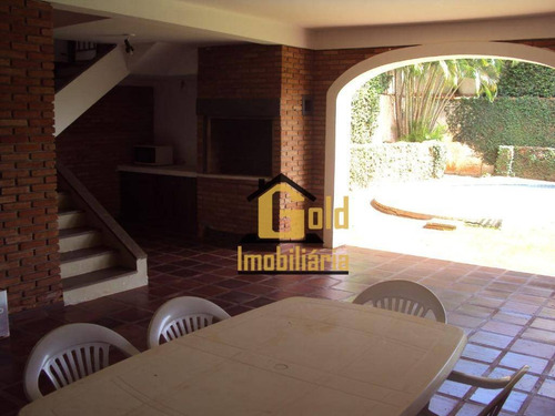 Casa Com 4 Dormitórios À Venda, 592 M² Por R$ 1.200.000 - Ribeirânia - Ribeirão Preto/sp - Ca0844