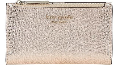 Kate Spade New York Spencer Metallic Small Slim Bifold,