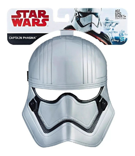 Mascara Infantil Star Wars Capitain Phasma Hasbro C1557 Cor Cinza