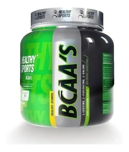 Bcaas Polvo 384 Grs Healthy Sports 7000mg 30 Servicios Amino