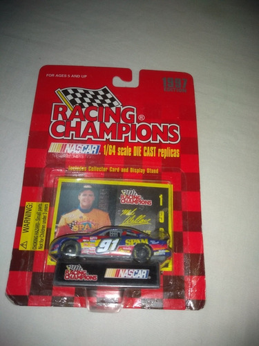 Vehículo Racing Champions Nascar Mike Wallace Metal Diecast