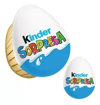 Dulceros Huevo Gigante De Plastico Kinder 10 Piezas 21 Cms