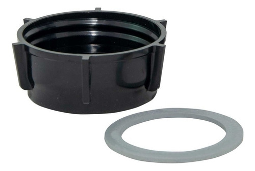 Base De Vaso Oster® Negra Con Empaque De Hule Negro