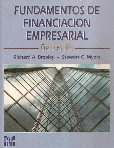 Libro Fundamentos De Financiación Empresarial De Richard A.