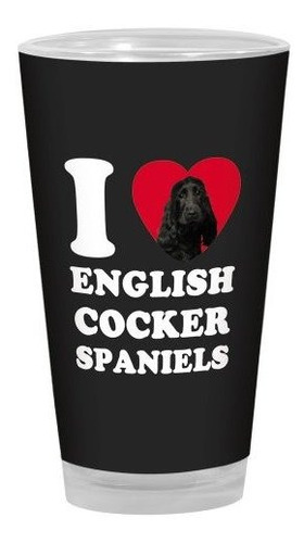 Tree-free Greetings Pg04046 I Heart Cocker Spaniels Inglés A